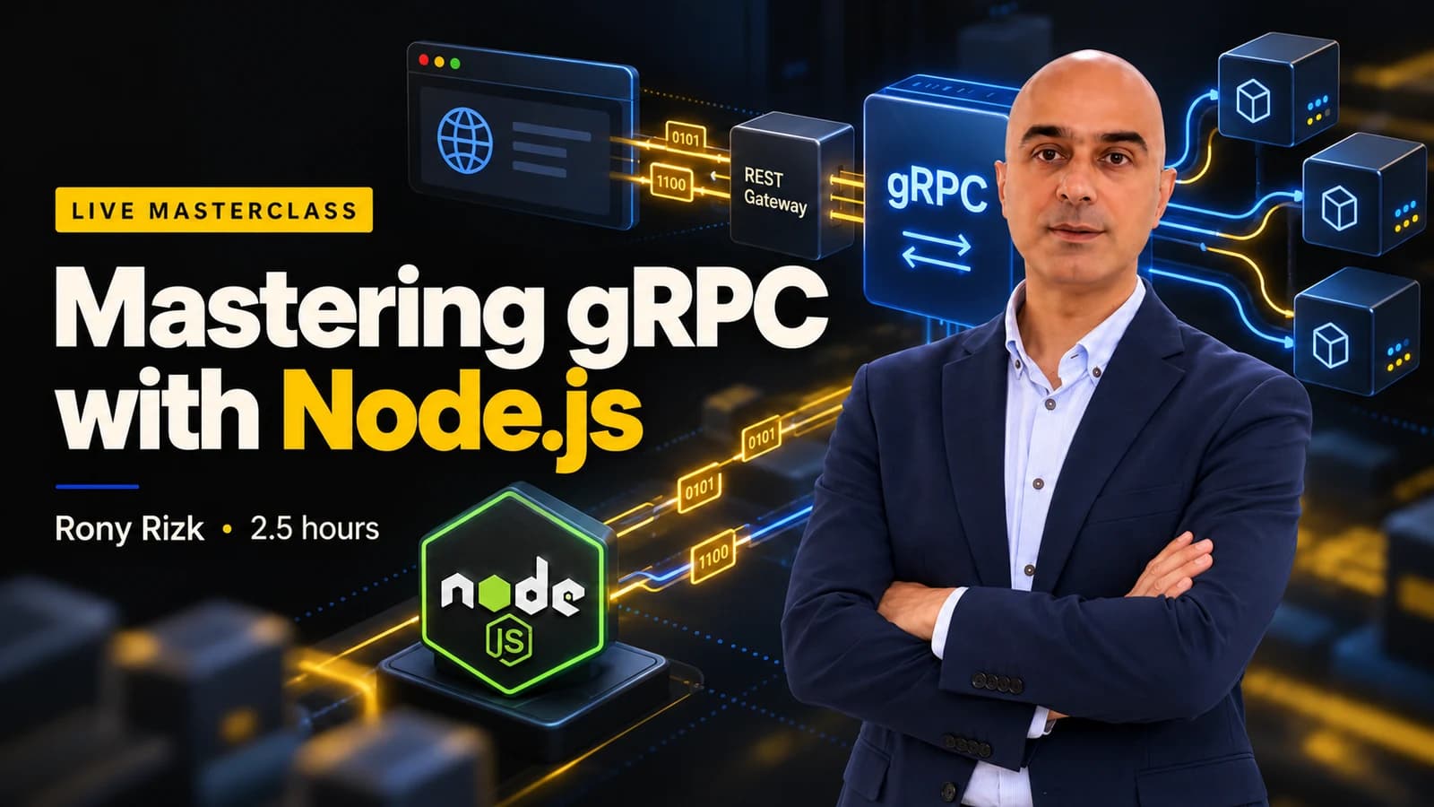Mastering gRPC with Node.js with Rony Rizk